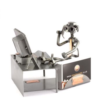 PC-PAUSE  MIT VISITENKARTEN-HALTER