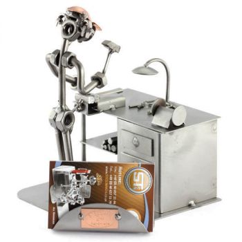 SCHLOSSER MIT VISITENKARTEN-HALTER