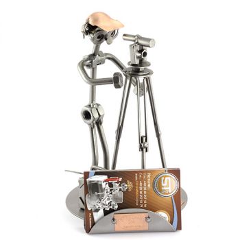 LANDVERMESSER MIT VISITENKARTEN-HALTER