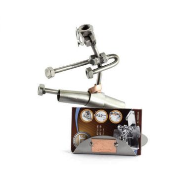 KARATE MIT VISITENKARTEN-HALTER