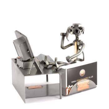 PC-PAUSE  MIT VISITENKARTEN-HALTER