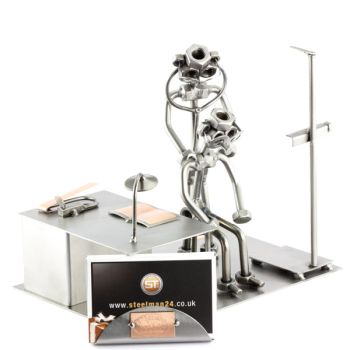 PRAKTISCHER ARZT VISITENKARTEN-HALTER