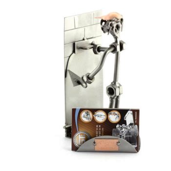 VERPUTZER MIT VISITENKARTEN-HALTER