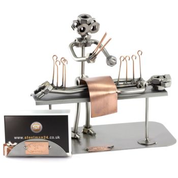 AKUPUNKTEUR MIT VISITENKARTEN-HALTER