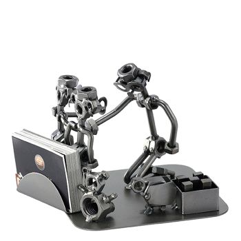 ERZIEHERIN MIT VISITENKARTEN-HALTER