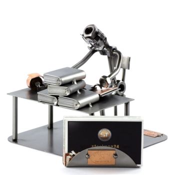 ACCOUNTANT WITH BUSINESS CARD HOLDER