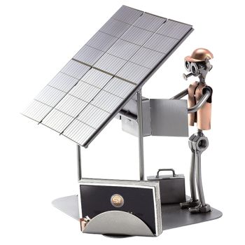 SOLAR SYSTEM BUILDER WITH BUSINESS CARD HOLDER